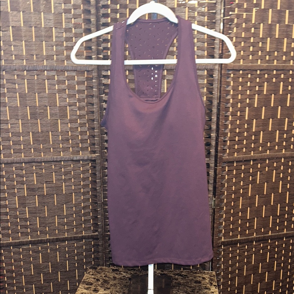 GAIAM Purple Women's Sport Tank Top, large